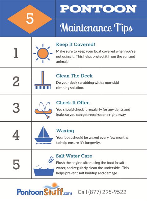 5 Pontoon Maintenance Tips Shared Info Graphics