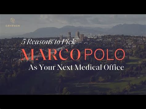 5 Reasons To Pick Marco Polo As Your Next Medical Office Youtube