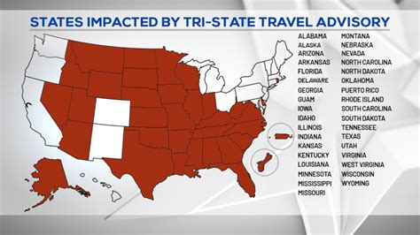 5 States Added To New York Coronavirus Travel Advisory 35 Total On List