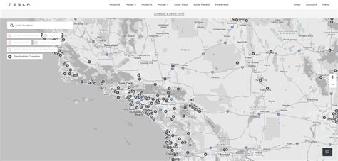 5 Tesla Charger Maps Travel Guides Tips