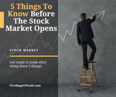 5 Things To Know Stock Market