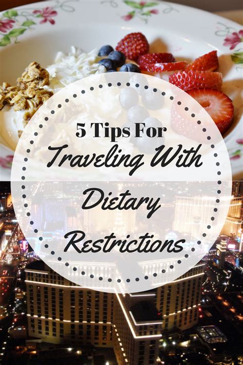 5 Tips For Traveling With Dietary Restrictions Food Safety Tips