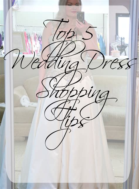 5 Tips For Wedding Dress Shopping