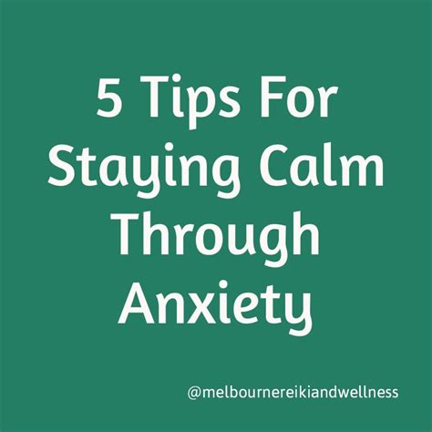 5 Tips To Beat Anxiety Melbourne Reiki Wellness