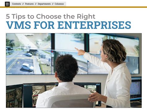 5 Tips To Choose The Right Vms For Your Enterprise Salient