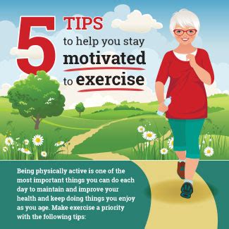 5 Tips To Help You Stay Motivated To Exercise National Institute On Aging