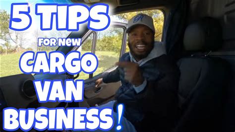 5 Tips You Need To Know Before Starting A Cargo Sprinter Van Business