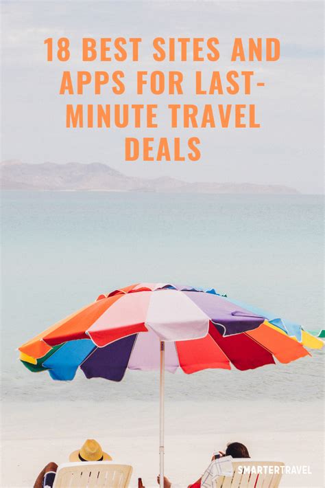 5 Top Sites For Last Minute Travel Deals