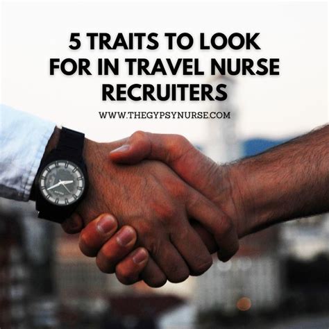 5 Traits To Look For In Travel Nurse Recruiters