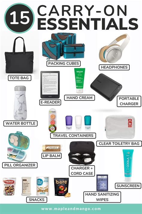 5 Travel Essentials For Your Carry On What One Do You Think Is The