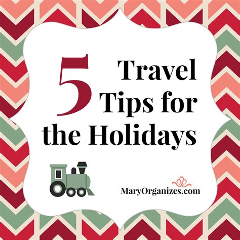 5 Travel Tips For The Holidays Creatingmaryshome Com