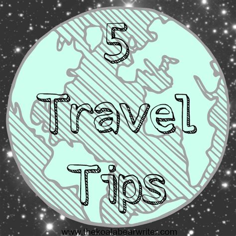 5 Travel Tips The Koala Mom