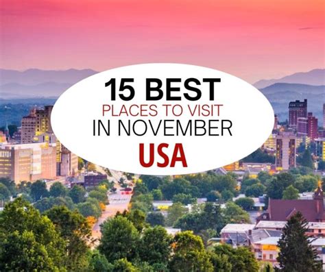 5 Unique Places To Travel In November In The Us Artofit