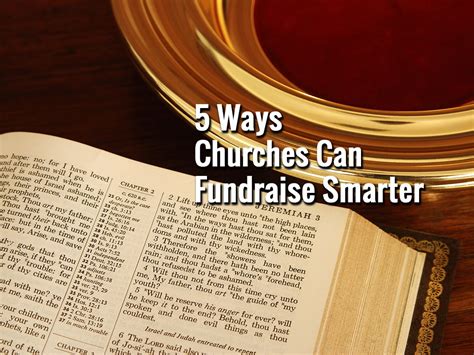 5 Ways Churches Can Fundraise Smarter Churchdev Com