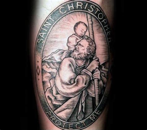 5 Ways St Christopher Tattoos Protect The Traveler Best Tattoo Ideas