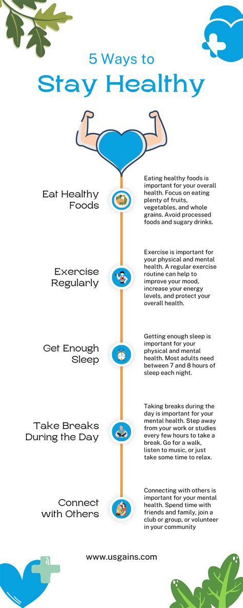 5 Ways Stay Healthy Usgainssarms Medium