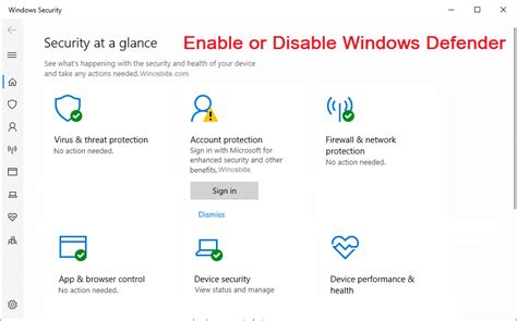 5 Ways To Enable Disable The Windows Defender On Windows 10 Isoriver