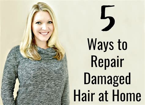 5 Ways To Repair Damaged Hair At Home Easy Diy Tricks