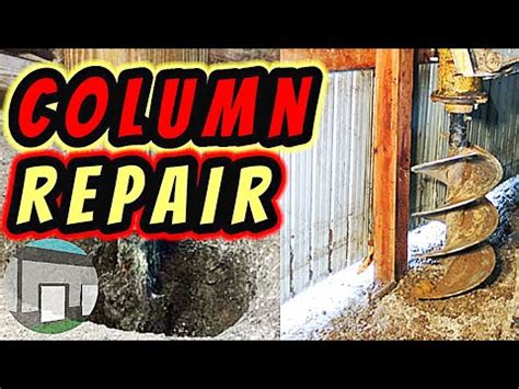 5 Ways To Repair Rotted Pole Barn Posts Youtube