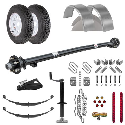 5 X 8 Utility Trailer Parts Kit 3 5K Model U60 96 35J Utility