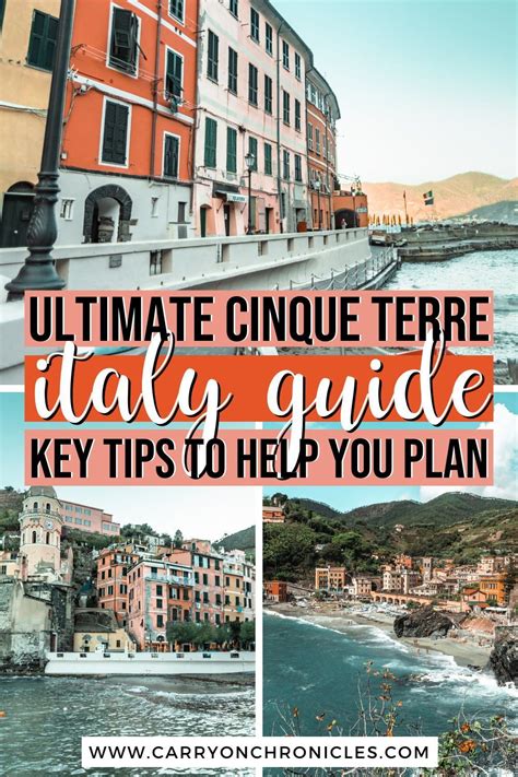 50 Key Cinque Terre Tips For First Time Visitors The Ultimate Guide Cinque Terre Europe