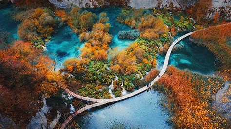 50 Natural Destinations Which Should Always Be Fall Plitvice Lakes