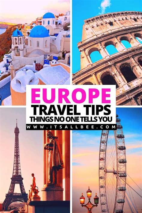 50 Practical Tips For First Time Travelers European Travel Tips