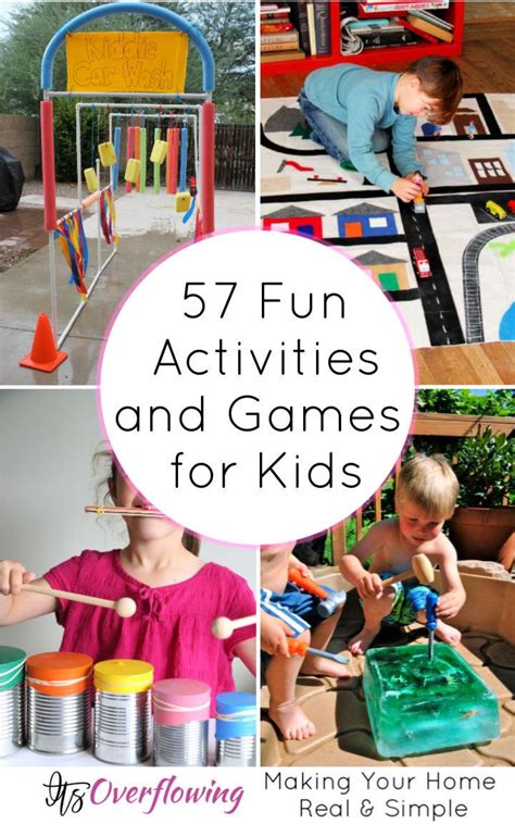 57 Free Fun Activities And Games For Kids That Makes Them Happy Its