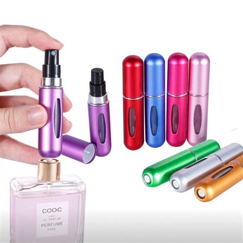 5Pcs 3Pcs 1Pc 5Ml Perfume Refillable Bottle Refillable Perfume Atomizer