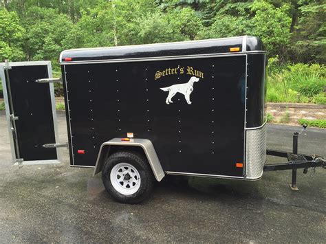 5X8 Enclosed Trailer For Sale Michigan Sportsman Online Michigan