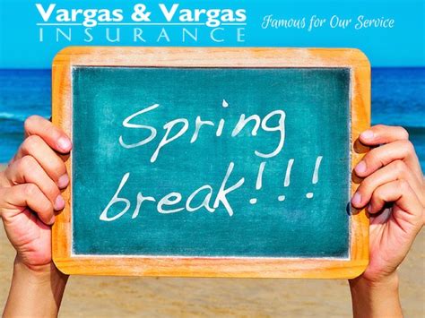 6 Spring Break Tips For Students And Boston Residents Blog Vargas Amp Vargas Insurance