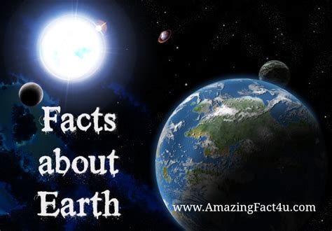 65 Amazing Facts About Earth Amazing Facts 4U Com