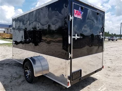 6X12 Enclosed Cargo Trailers For Sale Cheap Why Buy Used Ad 610