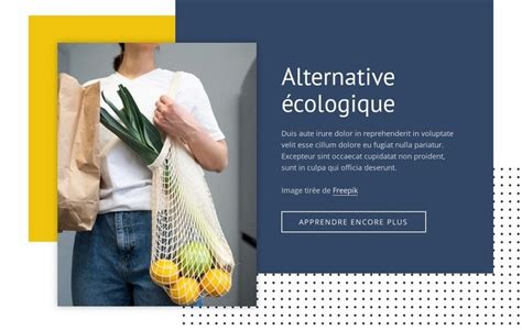 7 Alternatives Cologiques Page De Destination