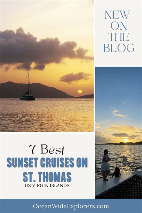 7 Best Sunset Cruises On St Thomas Usvi