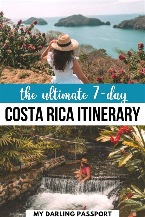 7 Day Costa Rica Itinerary My Darling Passport Costa Rica Tour