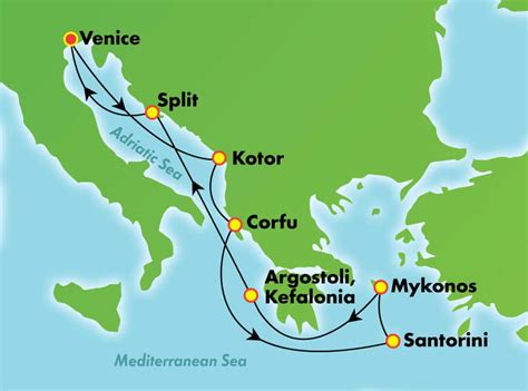 7 Day Greek Isles From Venice Norwegian Cruise Line