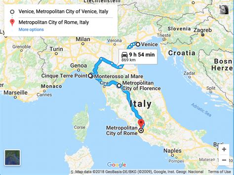 7 Day Italy Itinerary From Venice To Rome Including Venice Florence