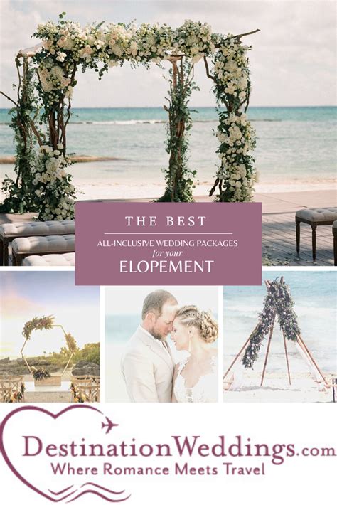 7 Destination Wedding Packages For The Ultimate Elopement Wedding