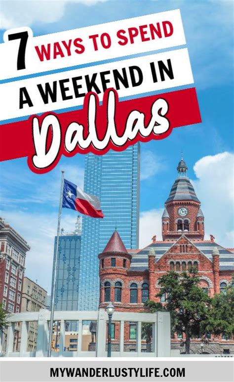 7 Worthwhile Ways To Spend A Weekend In Dallas Texas Weekend In Dallas San Diego Day Trip