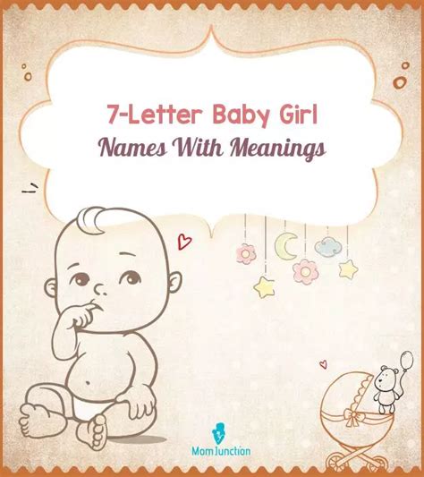 7126 Adorable 7 Letter Girl Names