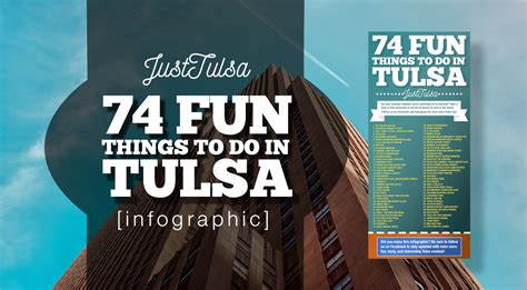 74 Fun Things To Do In Tulsa Infographic Tulsa Travel Oklahoma