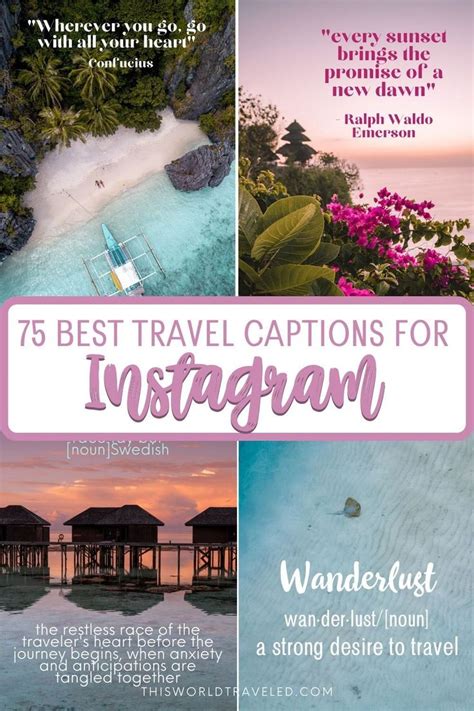 75 Best Travel Captions For Instagram To Create Wanderlust This World