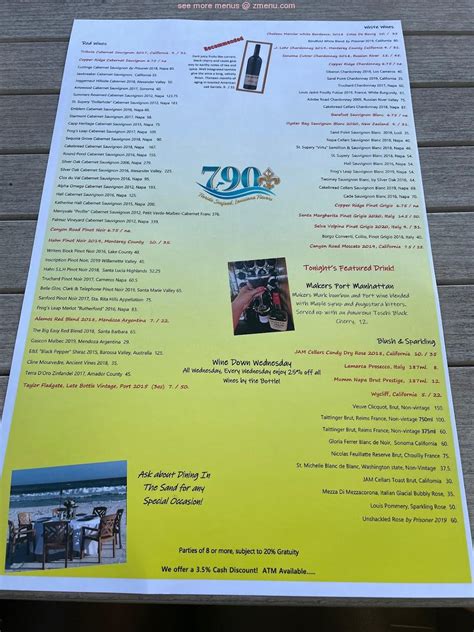 7 Destin Menu Tips