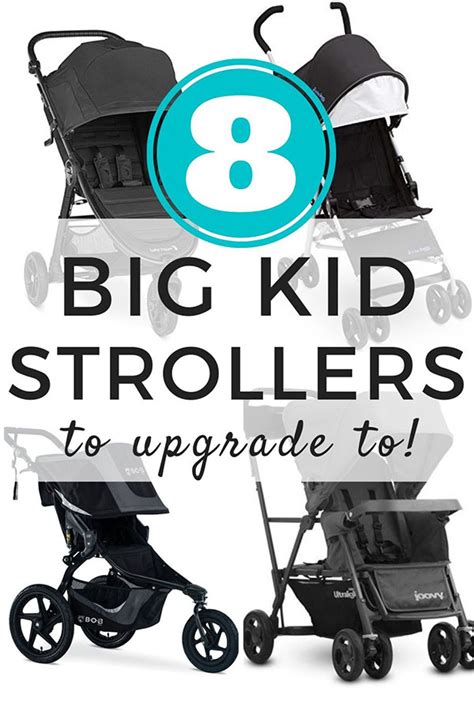 8 Best Strollers For Big Kids Between 3 7 Years Old The Greenspring Home