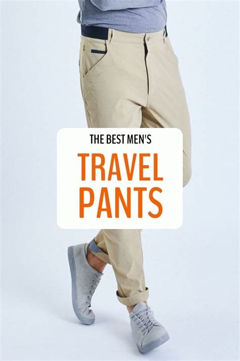 8 Best Travel Pants For Men Versatile Comfy Best Travel Pants