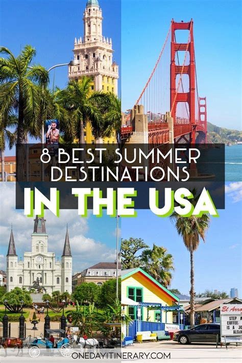 8 Best Us Summer Travel Destinations