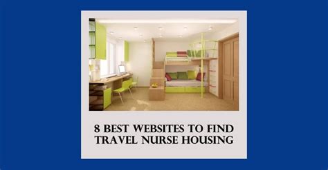 8 Best Websites To Find Travel Nurse Housing Exploring Leisure