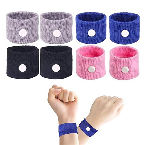 8Pcs Motion Travel Sickness Bands Motion Sickness Bands Travel Sickness