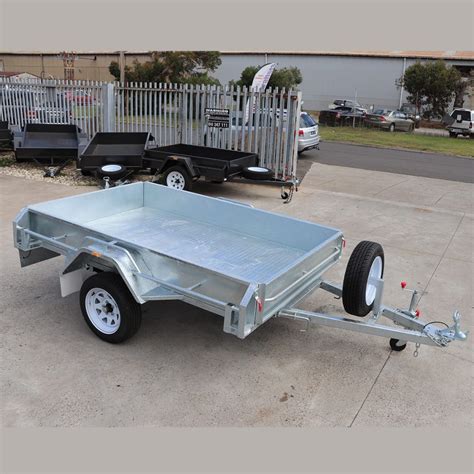 8X5 Medium Duty Fixed Front Single Axle Box Trailer For Sale Wagga Nsw